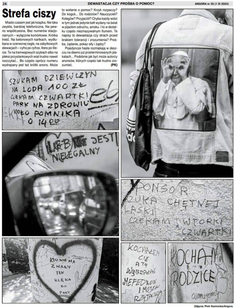napisy na ścianach wulgaryzmy młodzież pokolenie Z edukacja seksualna sex seks